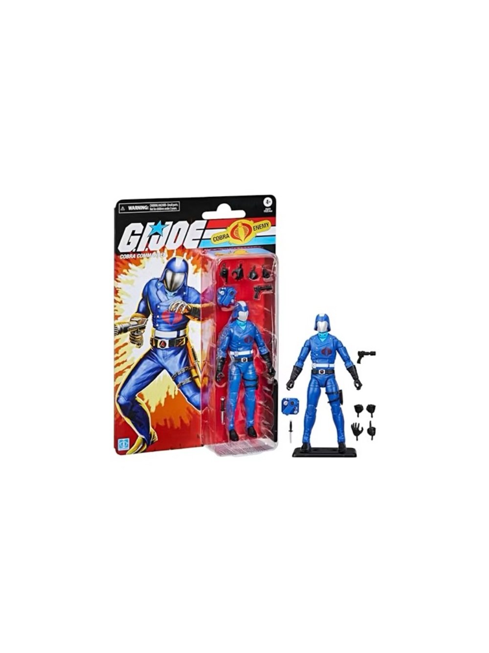 Cobra Commander Action Figure - Blue
